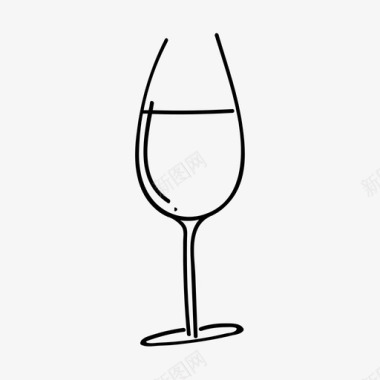 一杯酒酒饮料图标图标