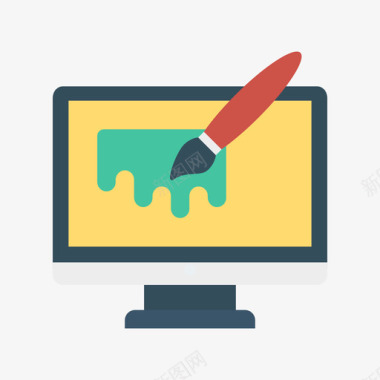 ps数字网站数字营销135平面图标图标