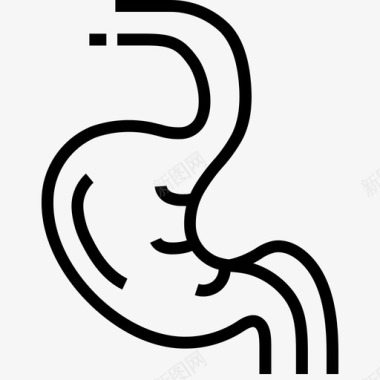 胃内脏医学图标图标