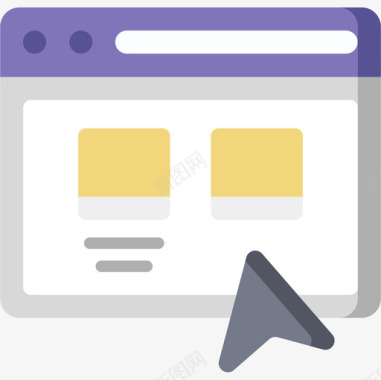 WEB风格界面web开发53平面图标图标