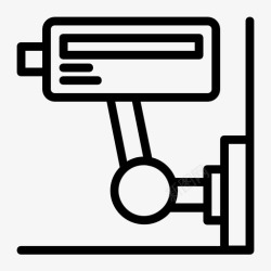 酒店视频安全摄像头关闭控制图标高清图片