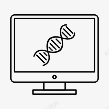 年会lcddna遗传学螺旋图标图标