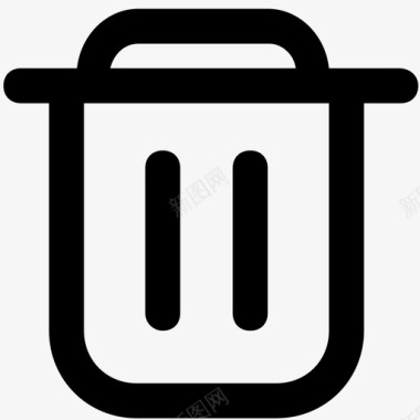 垃圾删除图标删除图标