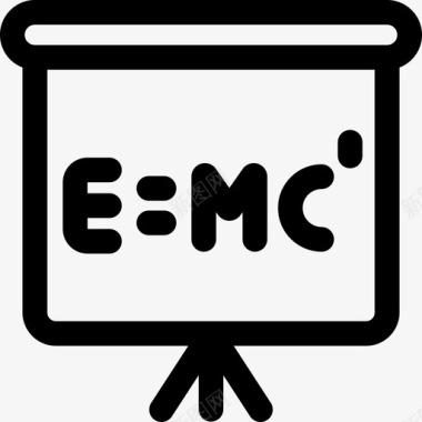 公式物理19线性图标图标