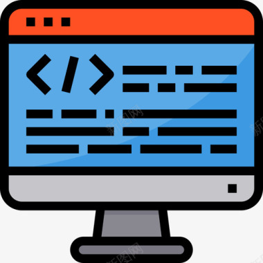 编程网站和windows界面5线颜色图标图标