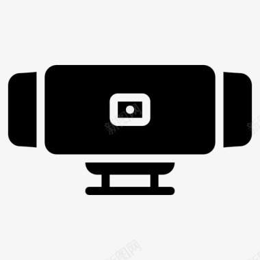 网络摄像头相机镜头图标图标