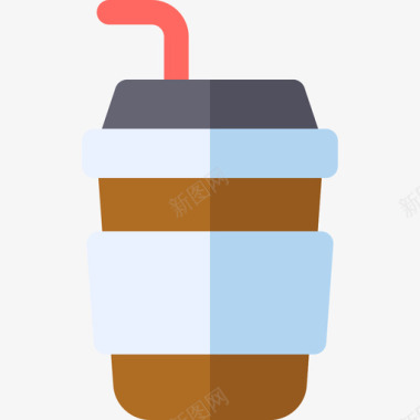 咖啡夏季食品和饮料6无糖图标图标