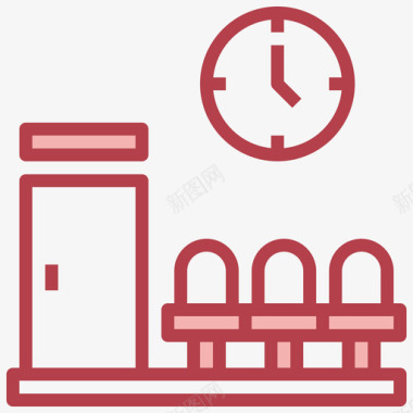 候车候车室37号线其他图标图标