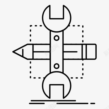 建造物建造开发草图图标图标