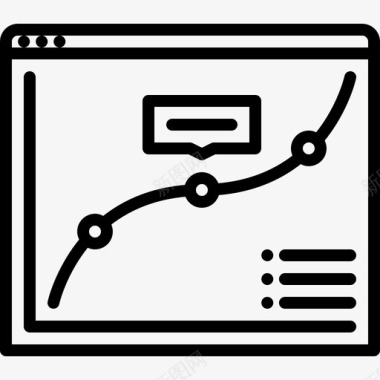 线路网站5直线图标图标