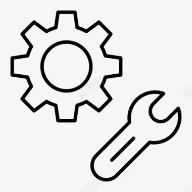 Web配置设置配置首选项图标图标