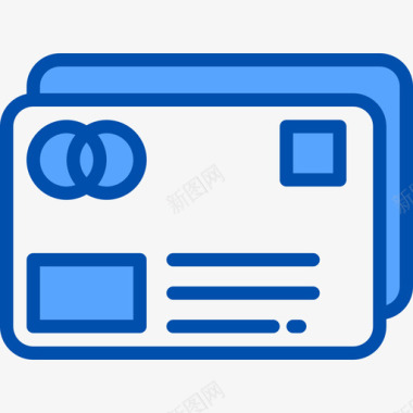 梦想基金信用卡货币基金3蓝色图标图标