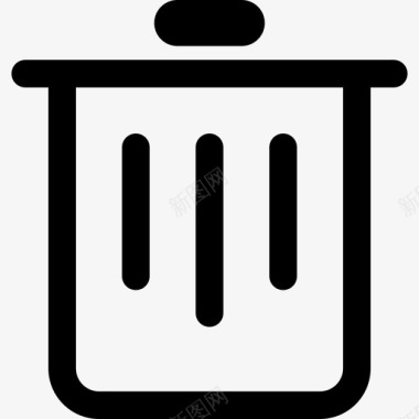 垃圾删除图标删除icon图标