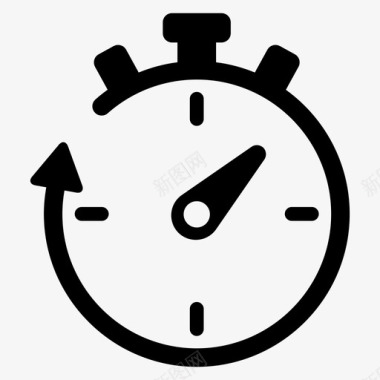 时间时钟倒计时秒表图标图标