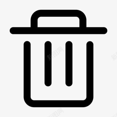 垃圾删除图标删除图标