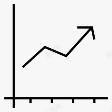 图表背景增长图表数据分析图标图标