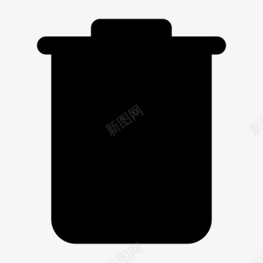 垃圾删除图标回收站删除垃圾图标图标