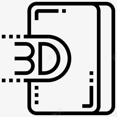 3d小人设计素材3d虚拟现实74线性图标图标