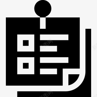 便笺便笺24号工作区已填充图标图标