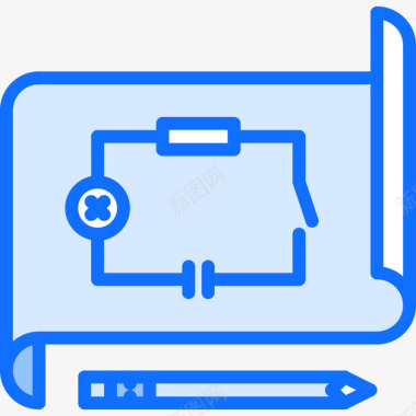 整流电路电路电工10蓝色图标图标