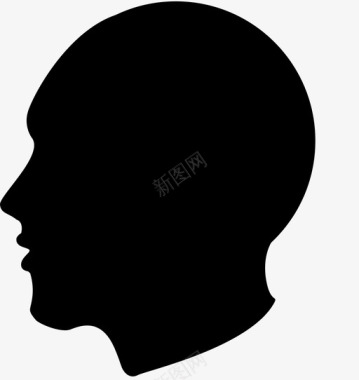 头头头的形状人的头图标图标