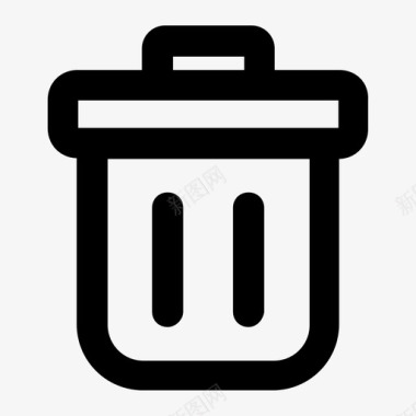 垃圾删除图标删除图标