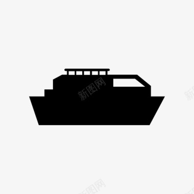 海运为了船海运航海图标图标