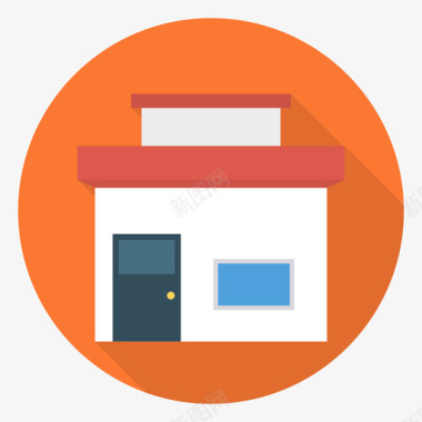 圆形火焰图标住宅60号楼圆形图标图标