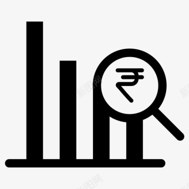 分析图ps图表分析增长图标图标
