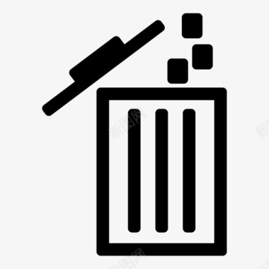 垃圾删除图标垃圾桶删除垃圾图标图标