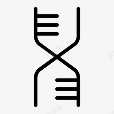 分子遗传学生物学dna图标图标