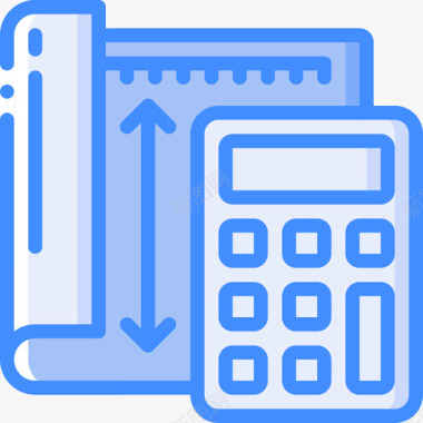 计算器图标设计计算器制造业27蓝色图标图标