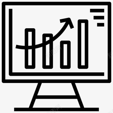 图表设计图表图表和图表7线性图标图标