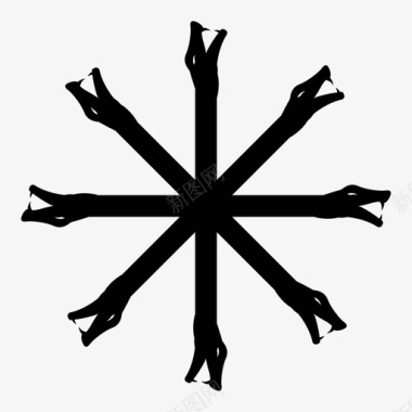 免扣蛇蛇之星蛇毒蛇图标图标