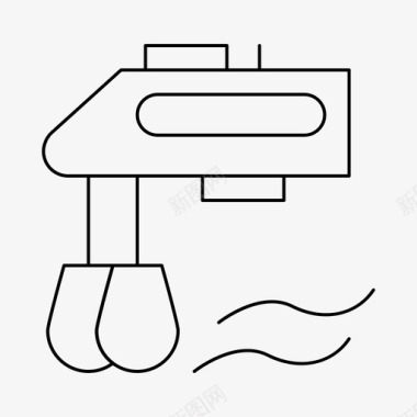 大闸蟹手册搅拌机厨房手册图标图标