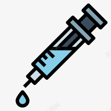 图腾纹身注射器纹身10线颜色图标图标