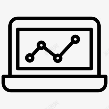 华硕笔记本图形分析计算机图标图标