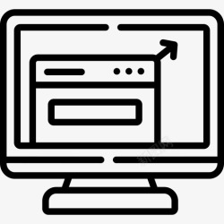 42式太极拳尺寸调整响应式42线性图标高清图片