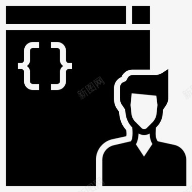 HTML编码网页开发者编码html图标图标