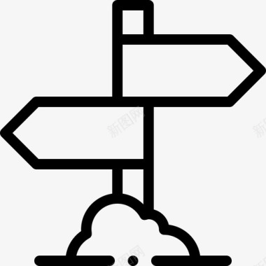 夏令营总动员夏令营11号直线标志图标图标