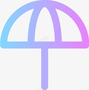 遮阳伞遮阳伞游泳池坡度图标图标
