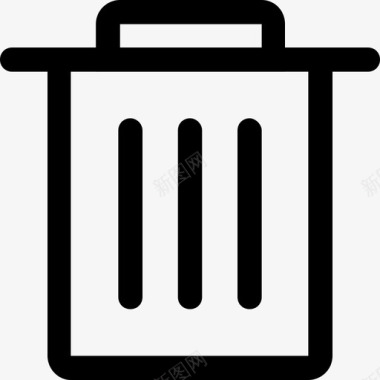垃圾删除图标删除图标
