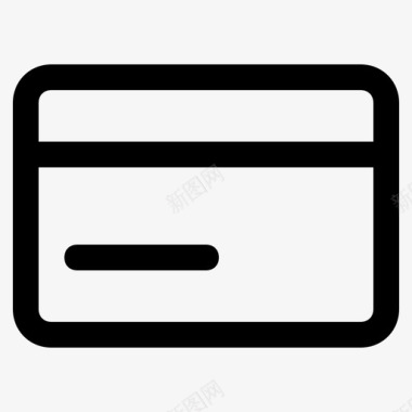 银行卡信用卡电子商务图标图标