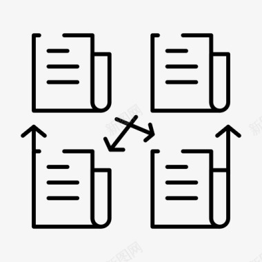 隐私exchange数据文件图标图标