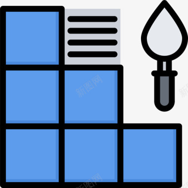 瓷砖贴瓷砖生成器2颜色图标图标
