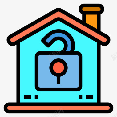 home解锁home67线性颜色图标图标