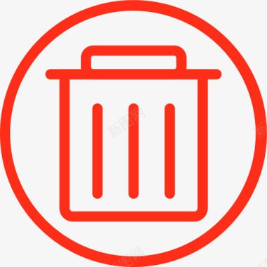 垃圾删除图标列表删除图标