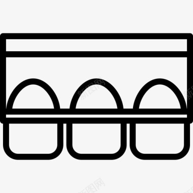 纸箱外箱标识鸡蛋纸箱超市49直线型图标图标