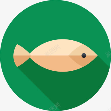 10xs鱼丛林10扁平图标图标