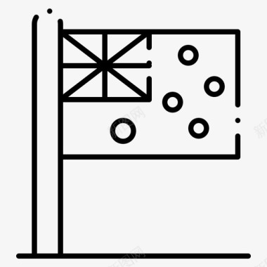 V4澳大利亚国家国旗图标图标